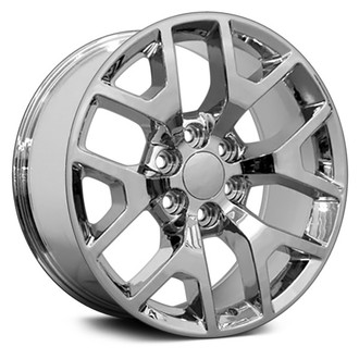 OE Wheels® - 6 Y-Spoke Chrome 22x9 Alloy Factory Wheel - Replica