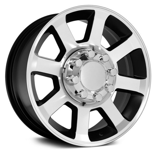 OE Wheels® - 20 x 8 8 I-Spoke Satin Black Machined Face Alloy Factory Wheel (Replica)