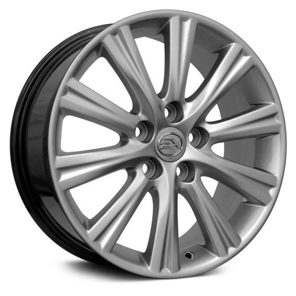OE Wheels® - 17 x 7 10 I-Spoke Hyper Silver Alloy Factory Wheel (Replica)