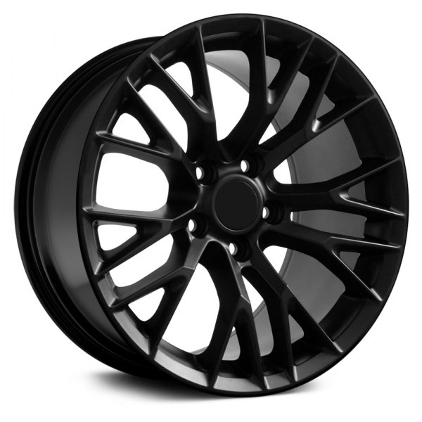 OE Wheels® - 17 x 9.5 10 Y-Spoke Matte Black Alloy Factory Wheel (Replica)