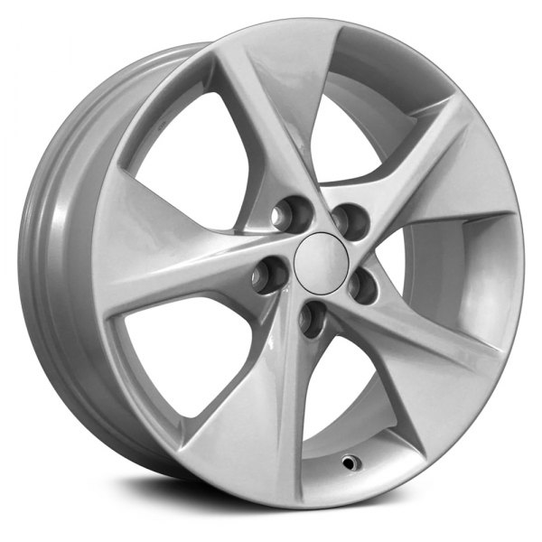 OE Wheels® - 18 x 7.5 5 Turbine-Spoke Silver Alloy Factory Wheel (Replica)
