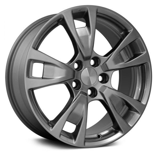OE Wheels® - 19 x 8 Double 5-Spoke Silver Alloy Factory Wheel (Replica)