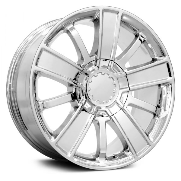 OE Wheels® - 20 x 9 10 I-Spoke Chrome Alloy Factory Wheel (Replica)