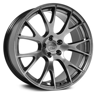 OE Wheels® - 7 Y-Spoke Hyper Black 20x9 Alloy Factory Wheel - Replica