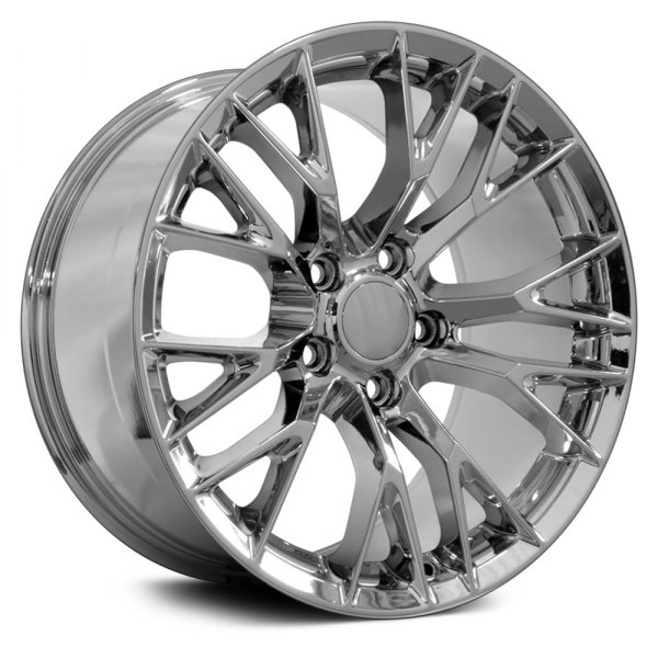 OE Wheels® - 18 x 8.5 10 Y-Spoke Chrome Alloy Factory Wheel (Replica)
