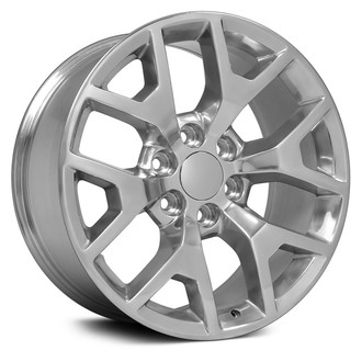 OE Wheels® - 6 Y-Spoke Polished 20x9 Alloy Factory Wheel - Replica