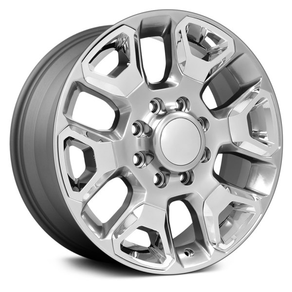 OE Wheels® - 20 x 8 6 Y-Spoke Hyper Silver with Chrome Insert Alloy Factory Wheel (Replica)