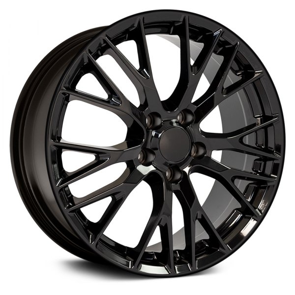 OE Wheels® - 19 x 8.5 10 Y-Spoke Black Alloy Factory Wheel (Replica)