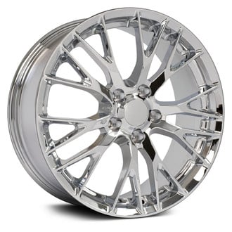 OE Wheels® - 10 Y-Spoke Chrome 20x10 Alloy Factory Wheel - Replica