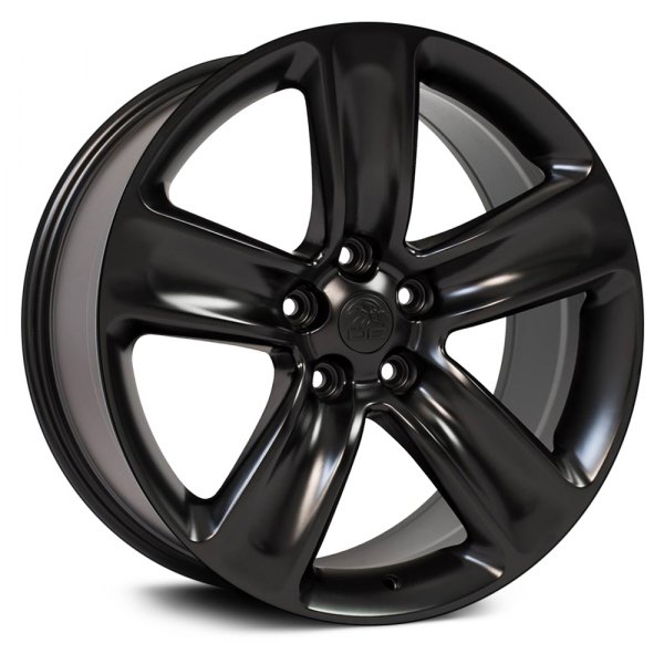 OE Wheels® 9508331 - 5-Spoke Satin Black 20x10 Alloy Factory Wheel ...