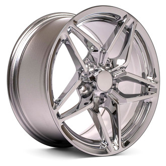 OE Wheels® - Double 5-Spoke Chrome 17x9.5 Alloy Factory Wheel - Replica