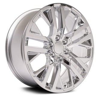OE Wheels® - Double 5-Spoke Chrome 22x9 Alloy Factory Wheel - Replica