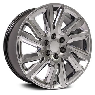 OE Wheels® - 12 Spiral-Spoke 22x9 Alloy Factory Wheel - Replica