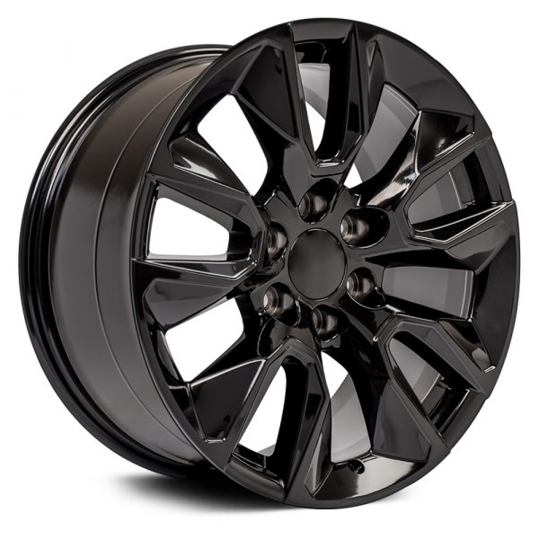 OE Wheels® - 20 x 9 5 V-Spoke Gloss Black Alloy Factory Wheel (Replica)