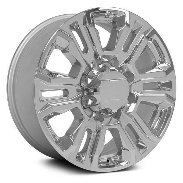 OE Wheels® - 20 x 8.5 6 Double-Spoke Chrome Alloy Factory Wheel (Replica)