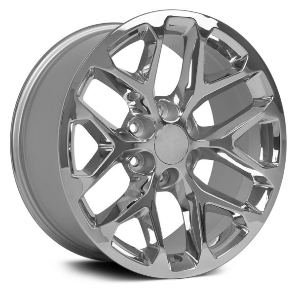 OE Wheels® - 20 x 9 6 Y-Spoke Chrome Alloy Factory Wheel (Replica)