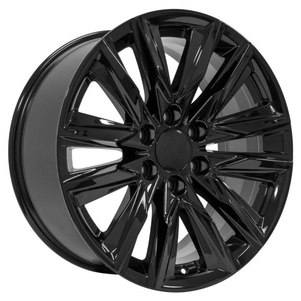 OE Wheels® - 20 x 9 V-Spoke Gloss Black Alloy Factory Wheel (Replica)