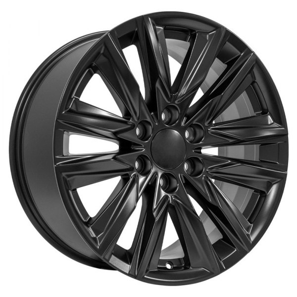 OE Wheels® - 20 x 9 V-Spoke Satin Black Alloy Factory Wheel (Replica)