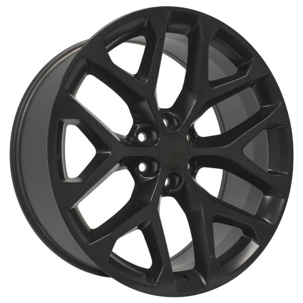 OE Wheels® - 24 x 10 6 Y-Spoke Satin Black Alloy Factory Wheel (Replica)