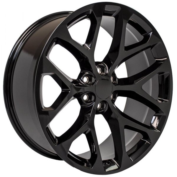 OE Wheels® - 24 x 10 6 Y-Spoke Gloss Black Alloy Factory Wheel (Replica)