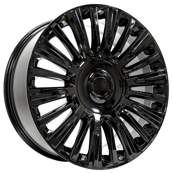 OE Wheels® - 22 x 9 20 I-Spoke Gloss Black Alloy Factory Wheel (Replica)