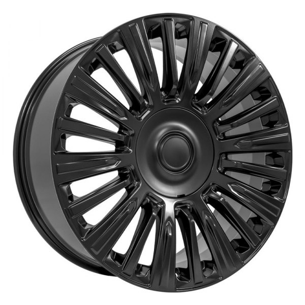 OE Wheels® - 22 x 9 20 I-Spoke Satin Black Alloy Factory Wheel (Replica)