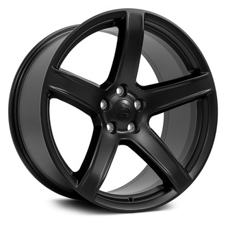 OE Wheels® 9511007 - 5-Spoke Satin Black 20x9.5 Alloy Factory Wheel - Replica