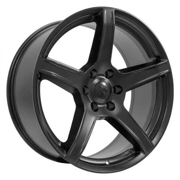 OE Wheels® - 22 x 9.5 5-Spoke Satin Black Alloy Factory Wheel (Replica)