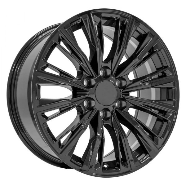 OE Wheels® - 20 x 9 6 V-Spoke Gloss Black Alloy Factory Wheel (Replica)