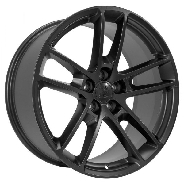 OE Wheels® - 20 x 9 Double 5-Spoke Satin Black Alloy Factory Wheel (Replica)