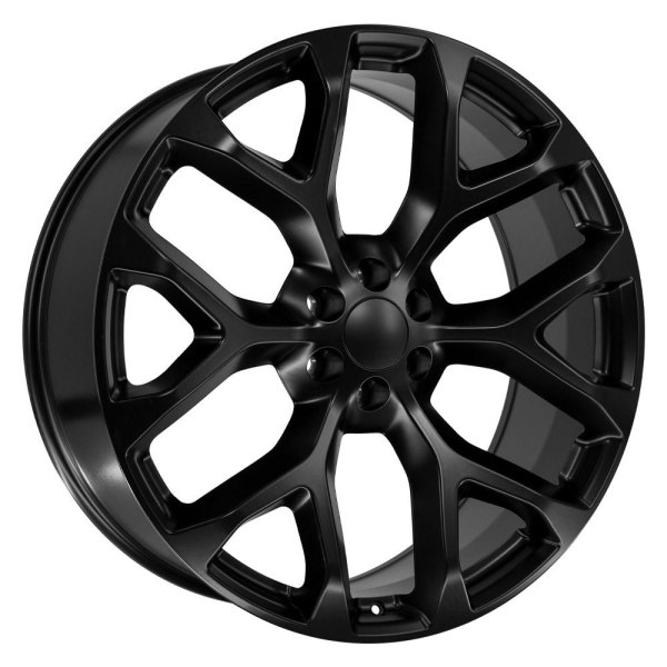 OE Wheels® - 26 x 10 6 Y-Spoke Satin Black Alloy Factory Wheel (Replica)