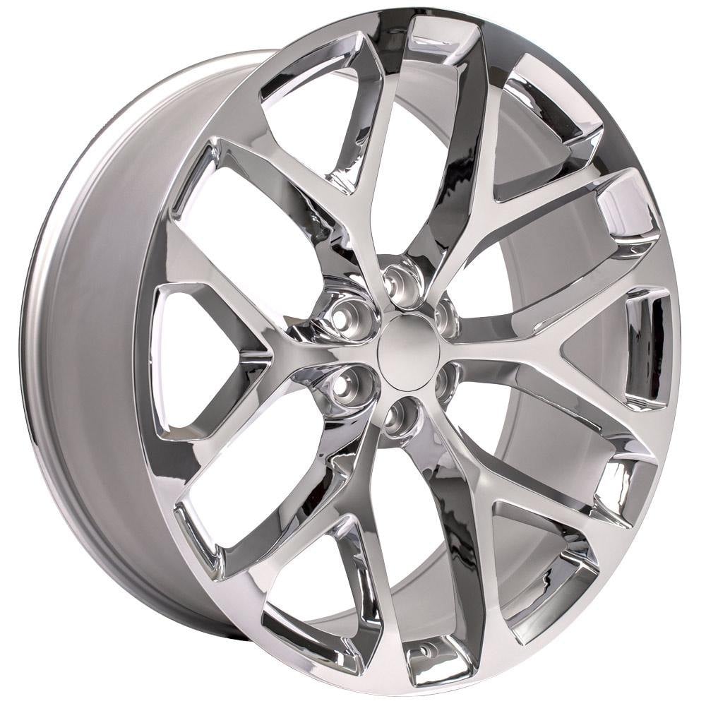 OE Wheels® 9511056 - 6 Y-Spoke Chrome 26x10 Alloy Factory Wheel - Replica