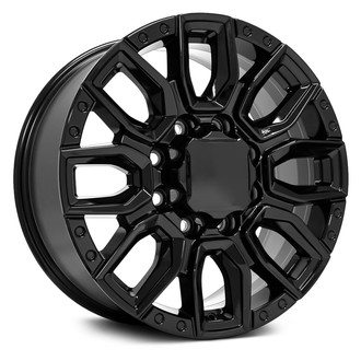 OE Wheels® - 8 U-Spoke Gloss Black 20x8.5 Alloy Factory Wheel - Replica