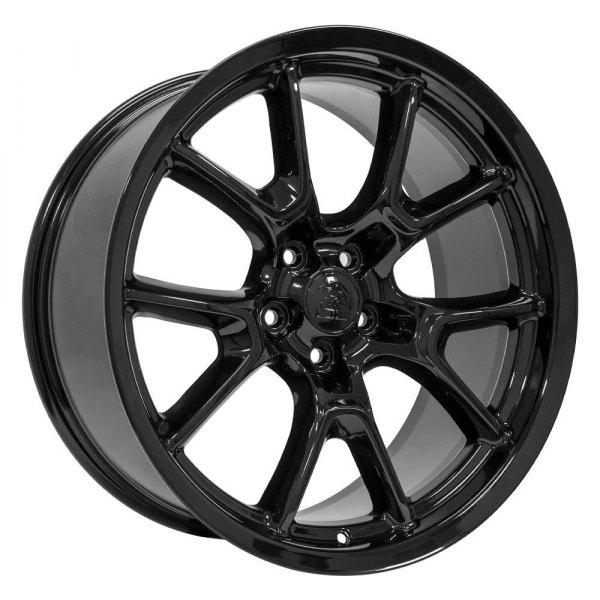 OE Wheels® - 20 x 9 5 V-Spoke Gloss Black Alloy Factory Wheel (Replica)