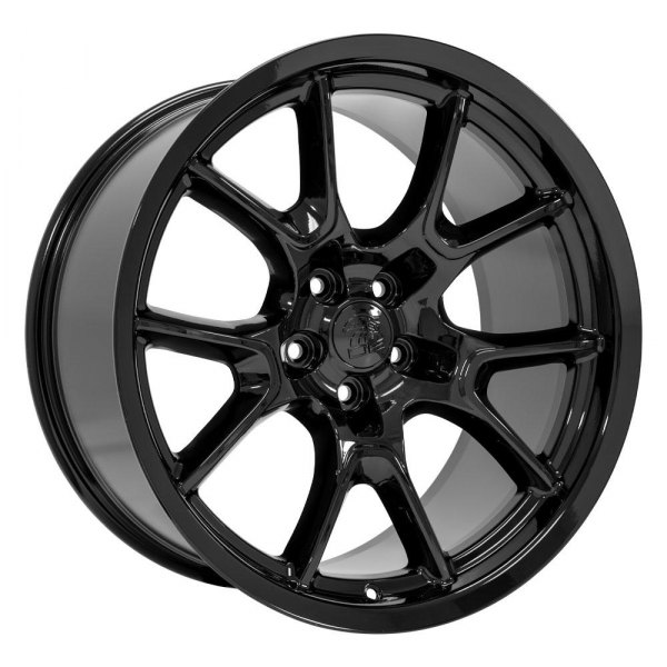 OE Wheels® - 20 x 10 5 V-Spoke Gloss Black Alloy Factory Wheel (Replica)