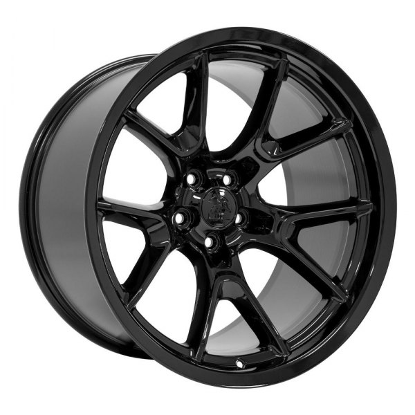 OE Wheels® - 20 x 11 5 V-Spoke Gloss Black Alloy Factory Wheel (Replica)