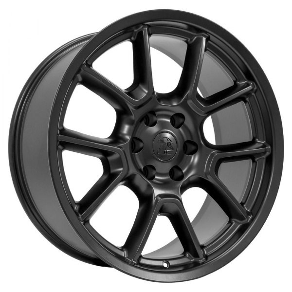 OE Wheels® - 22 x 9.5 5 V-Spoke Satin Black Alloy Factory Wheel (Replica)