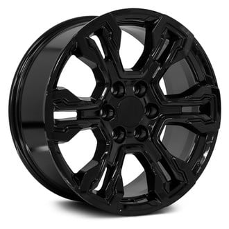 OE Wheels® - 6 Double-Spoke 20x9 Alloy Factory Wheel - Replica