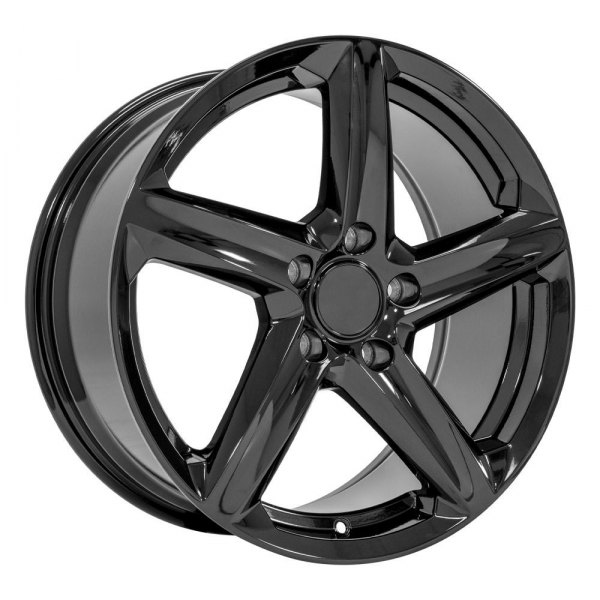 OE Wheels® - 18 x 8.5 5-Spoke Gloss Black Alloy Factory Wheel (Replica)