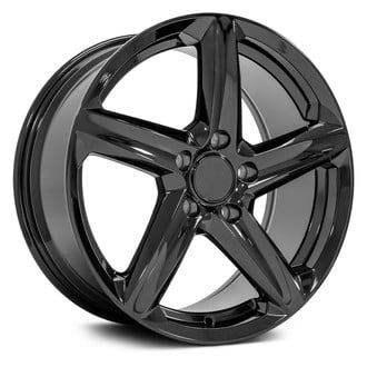 OE Wheels® - 5-Spoke Gloss Black 18x8.5 Alloy Factory Wheel - Replica