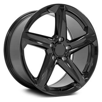 OE Wheels® - 5-Spoke Gloss Black 19x10 Alloy Factory Wheel - Replica
