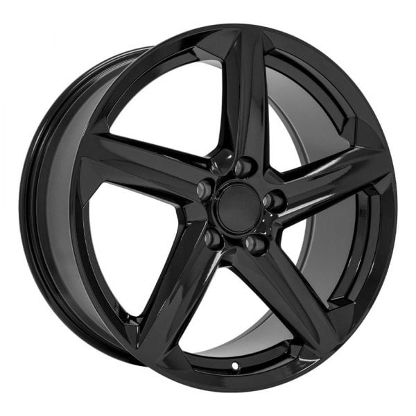 OE Wheels® 9511107 - 5-Spoke Gloss Black 19x8.5 Alloy Factory Wheel ...