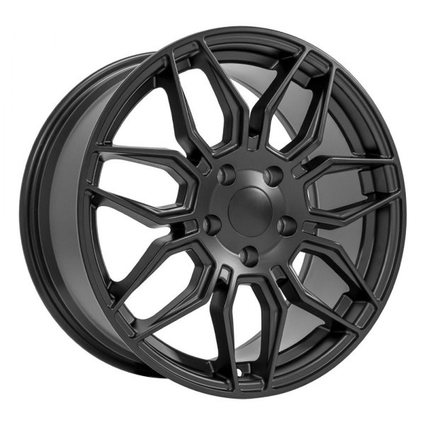 OE Wheels® - 18 x 8.5 7 U-Spoke Satin Black Alloy Factory Wheel (Replica)