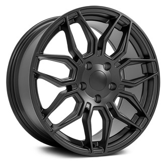 OE Wheels® - 7 U-Spoke Satin Black 18x8.5 Alloy Factory Wheel - Replica