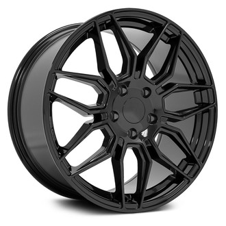 OE Wheels® - 7 U-Spoke Gloss Black 19x10 Alloy Factory Wheel - Replica