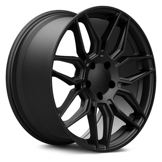 OE Wheels® - 7 U-Spoke Satin Black 19x8.5 Alloy Factory Wheel - Replica