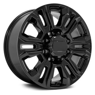 OE Wheels® - 6 Double-Spoke 20x8.5 Alloy Factory Wheel - Replica