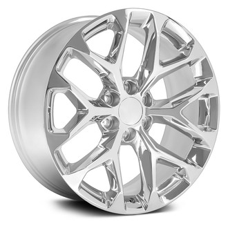OE Wheels® - 6 Y-Spoke Chrome 22x9 Alloy Factory Wheel - Replica