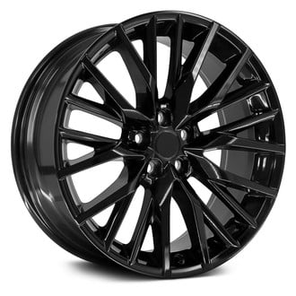 OE Wheels® - 10 Y-Spoke Black 20x8 Alloy Factory Wheel - Replica