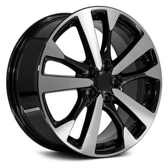 OE Wheels® - 10 I-Spoke Gloss Black 18x7.5 Alloy Factory Wheel - Replica
